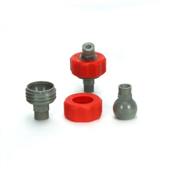 155 Adjustable Threaded Ball Plastic Full Cone Nozzles - Image 2