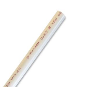 3/4" Schedule 40 White PVC Pipe 4004-007AB - 13ft