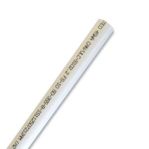 1" Schedule 40 White PVC Pipe 4004-010AB - 13ft