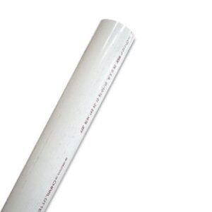 5" Schedule 40 White PVC Pipe 4004-050AB - 13ft