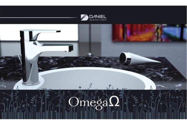 Basin Mixer OMEGA Daniel Italy - Image 3