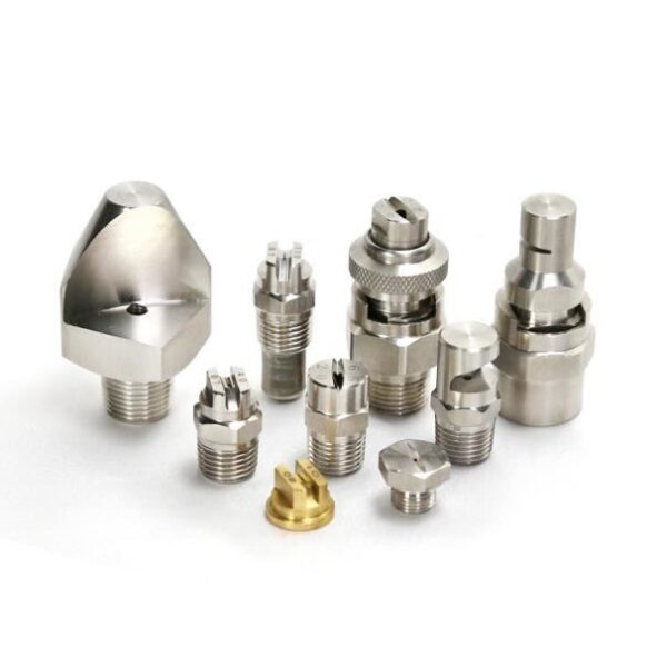 Flat fan spray nozzle and adjustable nozzle tip - Image 2