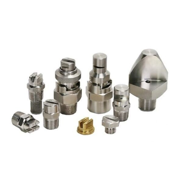 Flat fan spray nozzle and adjustable nozzle tip - Image 3