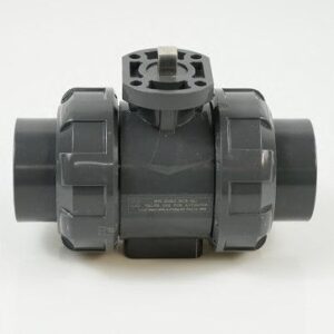 1-1/2" PVC True Union Ball Valve - Actuation Ready - FP-ISO-TUBV-ST-015