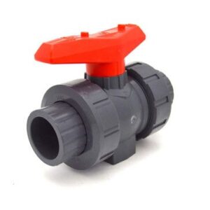 1" Flui-PRO [PRO SERIES - Viton] PVC True Union Ball Valve – SOC / NPT