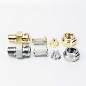 Three-piece fan nozzles
