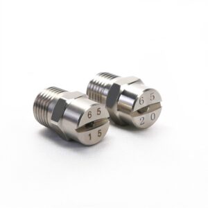 HU/HVV Stainless Steel Vee jet Flat Fan Spray Nozzles China